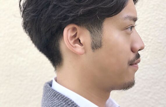 自由が丘でメンズカットが上手い美容室lien.